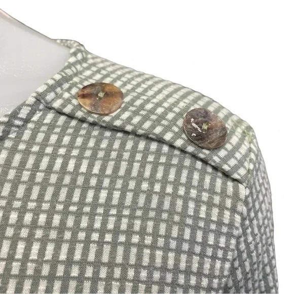 Anthropologie Coin 1804 Green Long Sleeve Top Size XL - Picture 5 of 9